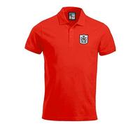 Fulham 1960s Retro Football Polo Embroidered Logo