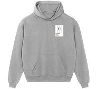 Fulham Classic Football Shirt Colours Frame Men's Hoodie - Gray / L