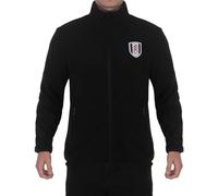 FULHAM FOOTBALL CLUB Men's Official Full Zip Fleece Jacket - Black, 3XL