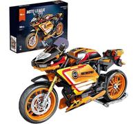 FULHOLPE Motorcycle Building Kits for BMW HP2, 760Pcs Superbike Building Set, Technology Motorbike Construction Toys Compatible with Major Brands Motorcycle