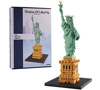 FULHOLPE Statue of Liberty Model Building Blocks Kit, 2810 Pieces New York Landmark Architecture Mirco Bricks Model Set, Nano Blocks Architecture Construction Toy Not Compatible with Major Brands
