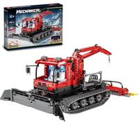 FULHOLPE Technology Pisten Bully Snow Groomer Building Blocks Kit, 2.4G/APP Control Snow Plough with Motor, 1100 Pieces Truck Vehicle Building Set Compatible with Major Brands