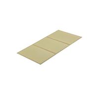 FULI Japanese Tatami Mattress, Igusa Mat (Japanese Rush Grass) Folds in Three, Made in Japan (Natural, Twin XL)
