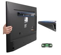 Fulifix No Stud TV Wall Mount for 22-55 Inch TVs up to 100 lbs, Universal Studless TV Wall Bracket with Bubble Level, Easy Installation, No Drill TVs Wall Mount Max VESA 400x400mm