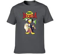 FULINYAN Count Duckula Poster T Shirt Dark M Grey