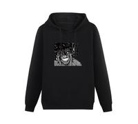 FULINYAN Men Kengan Ashura Tokita Ohma Asura Form Hoody Boxing Fighter Clothing Long Sleeve Hoodie Shirt Plus Size Hoodie Black L