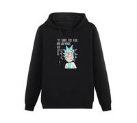 FULINYAN Rick Morty Your Opinion Tv Show Men Vest Tank Top Hoody Black L
