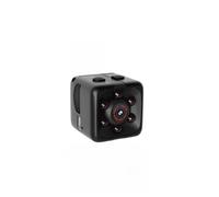 Full 1080P with Night & Motion Detection Portable Small Camera for Home Outdoor. Record Clear Video Surveillance (Black, One Size)