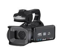 Full 4K Camcorder 64MP Video Camera For Streaming Digital Webcam Photography Vlog Recorder 18X Auto Focus Takes Sharp Smooth(16G SD Card)