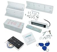 Full Access Control Door Entry Kit with 180kg Concealed Magnetic Door Lock & ZL Bracket