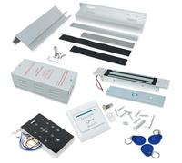 Full Access Control Door Entry Kit With 280kg Concealed Magnetic Door Lock & UL Bracket