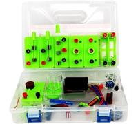 Full Accessories Plastic Basic Circuit Experiment Box