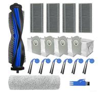 Full Accessory Kit for Ecovacs For Deebot X9 Pro X9 Pro Robot Vacuum Roller, Filters, and Bags