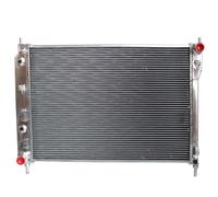 Full Aluminum Radiator Compatible With Chevrolet Captiva Sport 2008-2015 Saturn Vue 2008-2010 L4 V6 3Row Automatic Transmission