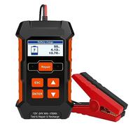 Full Automatic Car Battery Tester Tool Portable Batteries Charger Motorcycle Universal Diagnosis Fault Scanner