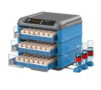 Full Automatic Egg Incubator for Hatching Chicken Duck Goose Quail with Advanced Temperature Control and Auto Egg Turner - High Hatch Rate Poultry Hatcher for Farm