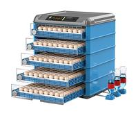 Full Automatic Egg Incubator for Hatching Chicken Duck Goose Quail with Advanced Temperature Control and Auto Egg Turner - High Hatch Rate Poultry Hatcher for Farm