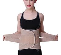 Full Back Support Brace, Lumbar Belt Upper and Lower Back Pain Relief, Thoracic Kyphosis, Rounded Shoulders, Posture Correction, for Women Men (M)