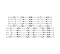 Full Backlight Array TV LED Strip Bar 55LF5610 55LF5800 55LB6300 55LB5900 55LB6500 55LB5600 55LB6200 55LF5600 55LF5850 55LB5550