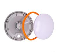 Full-Band GNSS Antenna Housing Shell ABS Material IP67 Waterproof Compatible for GPS GLONASS BDS S-Band Survey Mapping Deformation Monitoring Engineering Machinery Control Agriculture