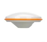 Full Band Gnss Measurement Antenna For Bds Gps Glonass For Galileo, High Gain Surveying Sensor With Ip67 Waterproof Rating, White(orange)
