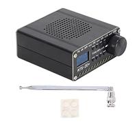 Full Band Radio Receiver Portable Wireless with 0.96 Inch Display Screen and SI4732 Chip - Aluminum Alloy Housing and SMA Interface - Supports 22 Commercial and Amateur Radio Bands