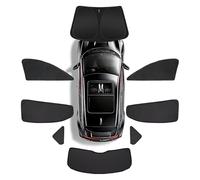 Full Blackout Car Window Shades for Honda Odyssey EX-L/Touring/Elite 2018-pr Custom Side Window Sunshade UV Block 99% Sun Protection Heat Shield Foldable with Storage Bag