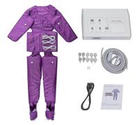 Full Body Air Compression Massager,Lymphatic Drainage Machine for Body Sliming Weight Loss Muscle Relaxation Eliminate Fatigue- Effective Pressotherapy(Purple)