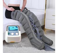 Full Body Air Compression Massager Machine, 4/6/8 Cavity Recovery System Compression Boots Lymphatic Drainage Leg Massagers for Pain and Circulation Relaxing Foot Calf & Thigh Pressure Massage