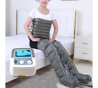 Full Body Air Compression Massager Machine, 4/6/8 Cavity Recovery System Compression Boots Lymphatic Drainage Leg Massagers for Pain and Circulation Relaxing Foot Calf & Thigh Pressure Massage