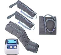 Full Body Air Compression Massager Machine, 4/6/8 Cavity Recovery System Compression Boots Lymphatic Drainage Leg Massagers for Pain and Circulation Relaxing Foot Calf & Thigh Pressure Massage
