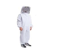 Full Body Beekeeping Clothes Anti-bee Professional Beekeepers Clothes Protection Beekeeping Suit Veil Unisex Children Protective ,Full Protection(XXL with gloves)