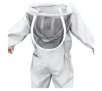 Full Body Beekeeping Clothing Professional Beekeepers Bee Protection Beekeeping Suit Safty Veil Hat Dress All Body Equipment ,Full Protection(L)