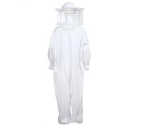 Full Body Beekeeping Suit - Protective Bee Outfit, Veil Hat Cover, -Piece Apiary Uniform | Lightweight Breathable Gear, Sting-Resistant Safety Clothing for Professional Honey Collection