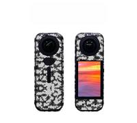 Full-Body Color-Changing Protective Film for Insta360 X5 - PVC Lightweight Material with Removable Adhesive, Anti-Oxidation, Waterproof, Sunproof (Serpentine White)