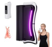 Full Body Contour Device with Heat & EMS, 4-in-1 Fascia Full-Body Sculpting Blade, 2026 New Multiple Heated Muscle Scraping Tool, Electric Fascia Knife for Belly, Arm, Waists, Leg (Black)