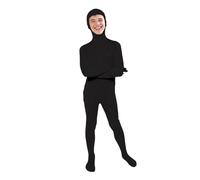 Full Body Costume -Black,XL| Original Bodysuit for Adults & Kids | Super Stretch Suit Great for DIY Party Outfit | Halloween, Cosplay, Fancy Dress | For Men & Women