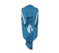 Full Body Coverage Waterproof Dirt Resistant Pet Raincoat Costume for Medium Large Dogs Golden Retriever Alaskan Malamute (Blue (male),12XL)