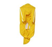Full Body Coverage Waterproof Dirt Resistant Pet Raincoat Costume for Medium Large Dogs Golden Retriever Alaskan Malamute (Yellow (male),10XL)