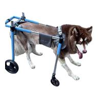 Full - Body Dog Mobility Aid - 4 - Wheel Support, Tool - Free Adjustment, Ergonomic Harness, Durable Aluminum Frame (XS - XXL Sizes)(XS)