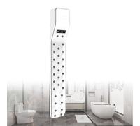 Full Body Dryer Standing Body Dryer with 3300W Warm Air, Negative Ion Full Body Dryer for Bathroom Use, Hands-Free Shower Body Dryer with Smart Touch Control White