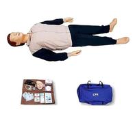 Full-Body First Aid CPR Kit Adult Resuscitation for First Aid Training for Teaching Supplies Medical Education A