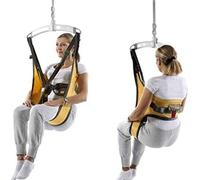 Full Body Lift Sling for Elderly Obese Disabled - Stair Slide Mobile Sling for Reduced Mobility - Patient Toileting Hoist Sling