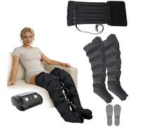 Full Body Lymphatic Drainage Massager, Air Compression Massager with 6 Chamber Lymph Drainage Leg Massager for Swelling & Circulation Relief