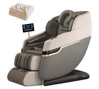 Full Body Massage Chair, 4D Massage Hot Pack Function Multi Airbag Squeeze Massage Chair