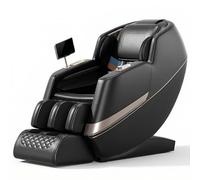 Full Body Massage Chair with Zero Gravity, AI Voice Control & SL Track, Luxury Massager with 6 Auto Modes, Heat Therapy, Wireless Charging & HiFi Bluetooth, Pre-Assembled for Home Office(Noir)