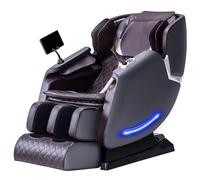 Full Body Massage Chair with Zero Gravity Recline, 4D SL Track, Voice Control, and Heating for Ultimate Relaxation