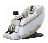 Full Body Massage Chair Zero Gravity Recliner, AI Massage with SL-Type Multi-Point Layout, Thai Stretch, Heat Therapy for Waist & Calves, 3D Foot Roller, HiFi Bluetooth, No Assembly