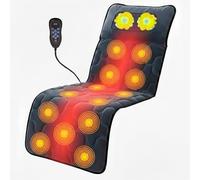 Full Body Massage Mat, 12 Massage Motors, Neck Massager, 10 Modes, Shiatsu Massager for Back, Neck, Legs, Buttocks with Remote Control