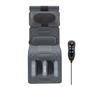 Full Body Massage Mat with Heat, Heating Massage Mattress for Pain Relief, 9 Modes Foldable Massage Pad with Lumbar Hot Compress for Back Neck(B)